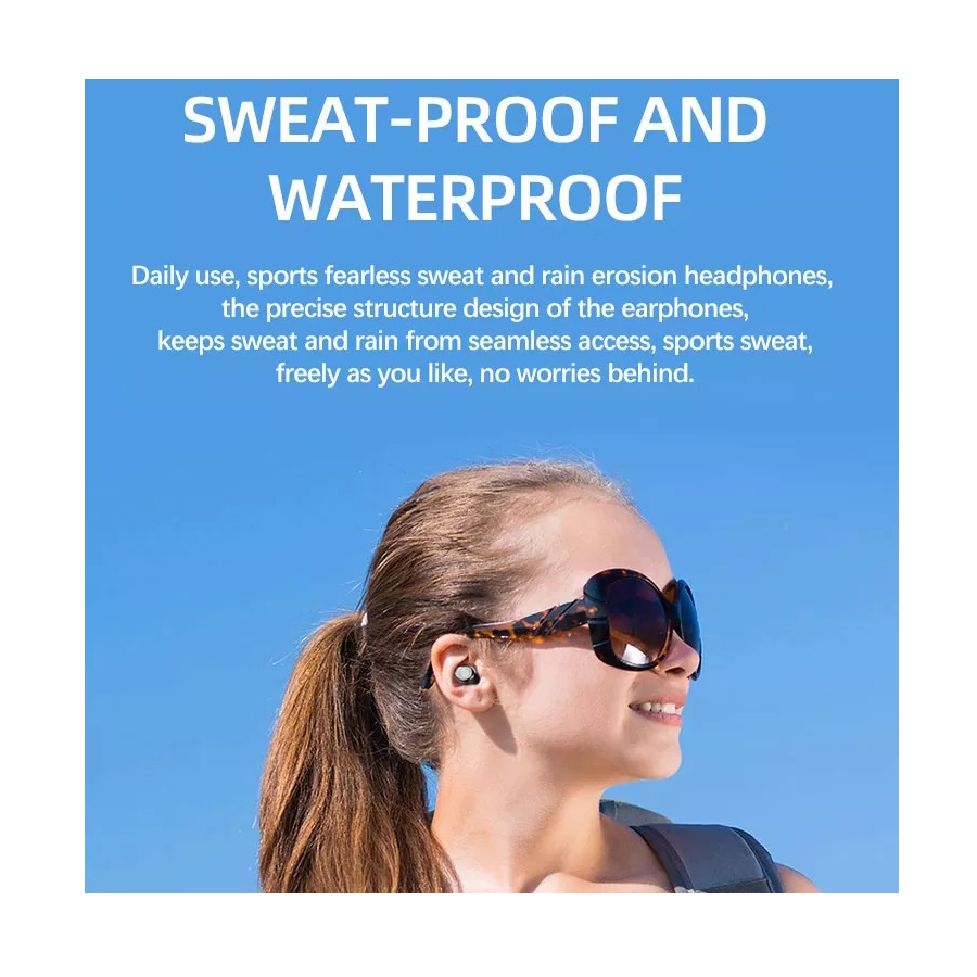 Foto 6 pulgar | Auriculares Intraurales Inalámbricos Bluetooth F9 V50 Negros - Venta Internacional