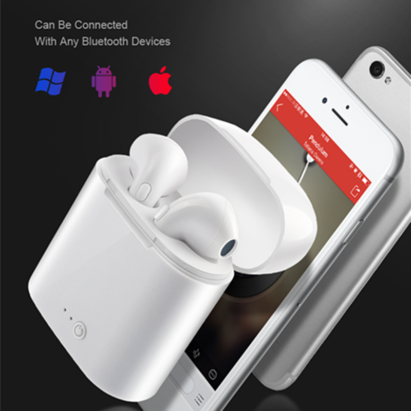 Foto 3 pulgar | Auriculares Bluetooth I7s Tws Music Sports Con Micrófono - Venta Internacional