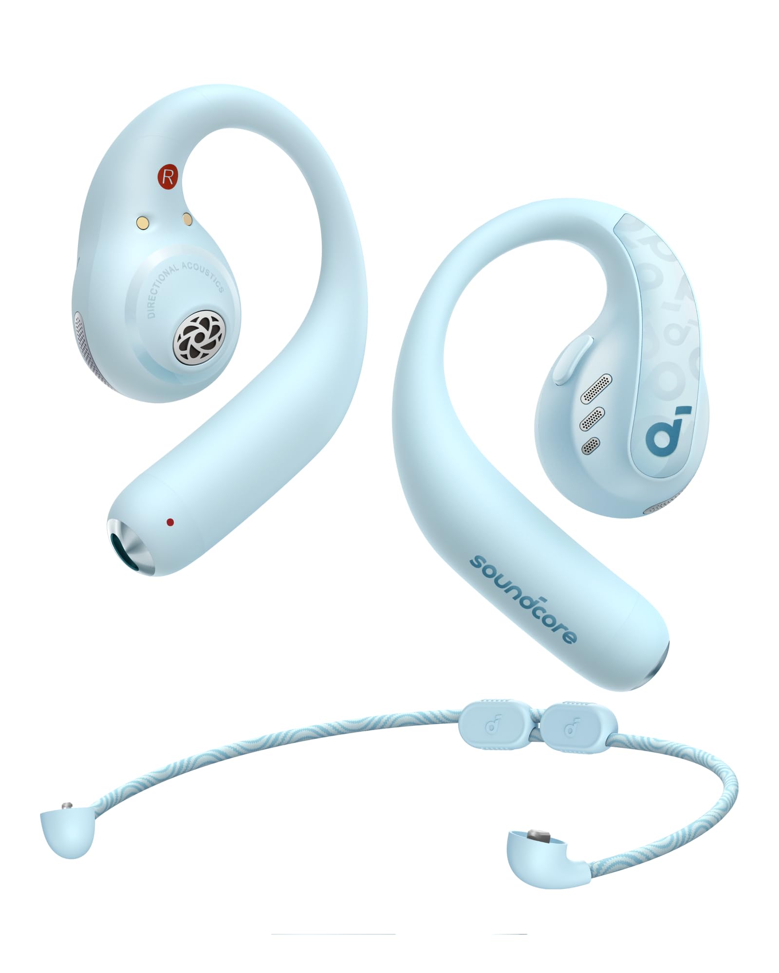 Auriculares Abiertos Soundcore Aerofit Pro con Ldac Bluetooth 5.3 - Venta Internacional