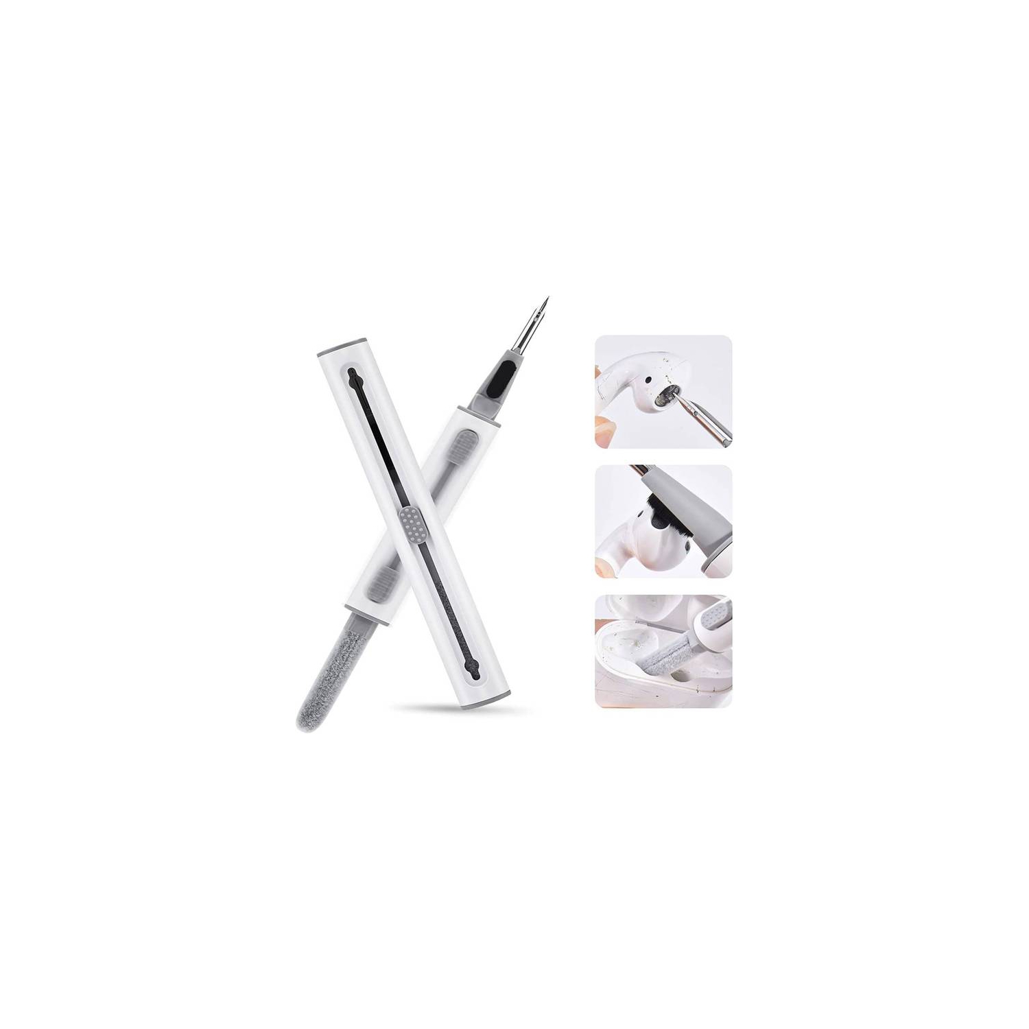 Kit de limpieza 3 en 1 para Airpods Pro - Diseño compacto y multifuncional