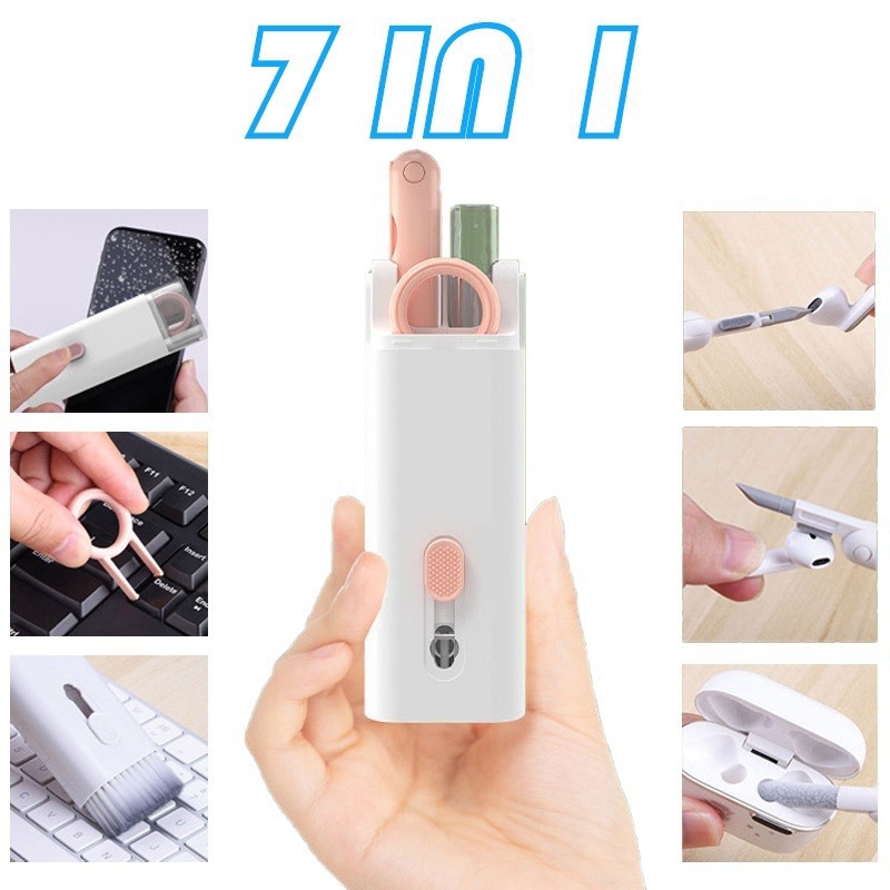 Foto 4 pulgar | Kit de Limpieza 7 en 1 para PC/Auriculares y Teléfono Celular - Venta Internacional