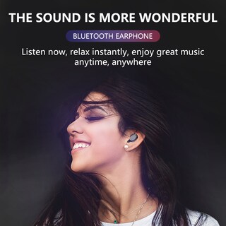 Foto 3 | Funda de Carga para Auriculares Inalámbricos Bluetooth Ipx7 A Prueba de Agua - Venta Internacional