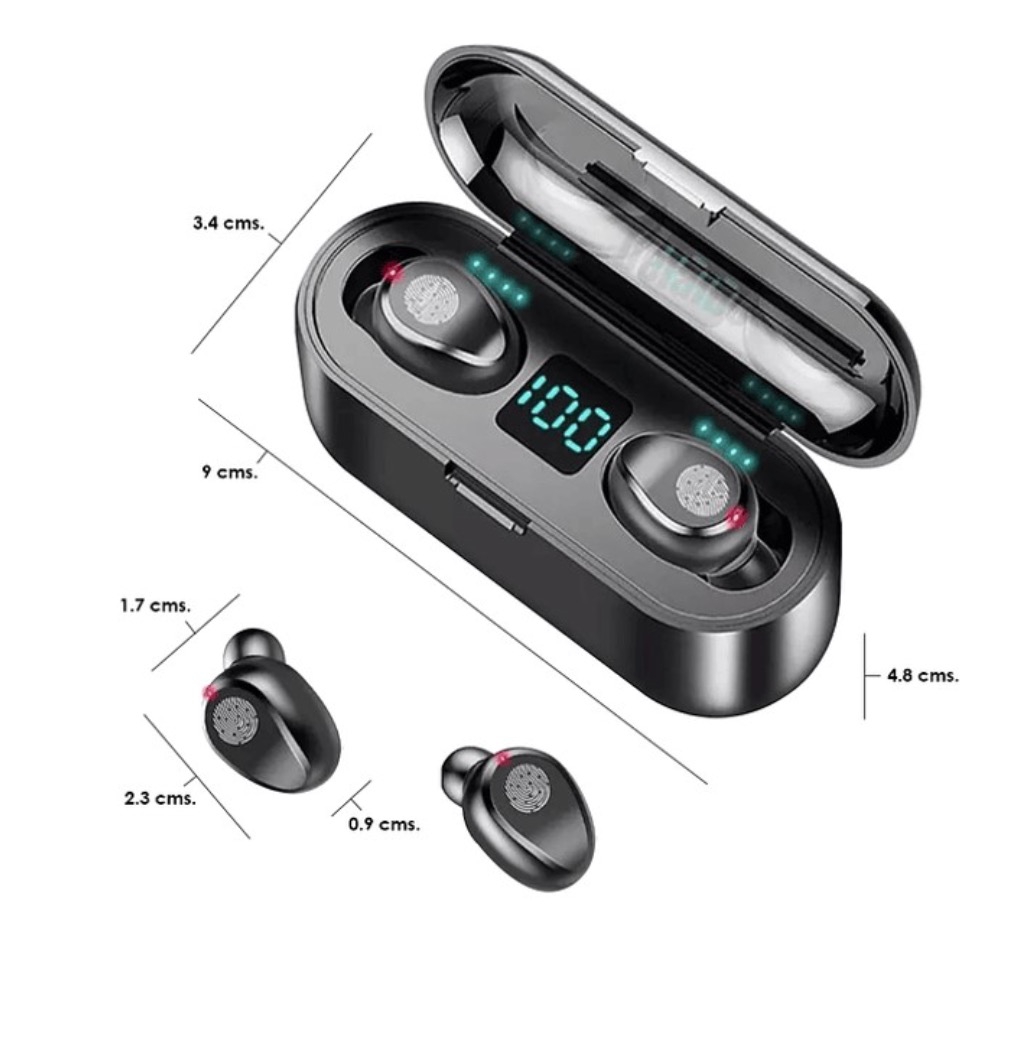 Foto 4 pulgar | Auriculares Inalámbricos Bluetooth Akst230 Con Banco De Energía De 2200 Mah - Venta Internacional