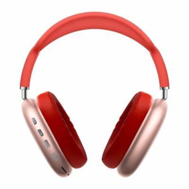 Foto 4 pulgar | Auriculares Bluetooth P9 Plus con Cancelación de Ruido Rojos - Venta Internacional