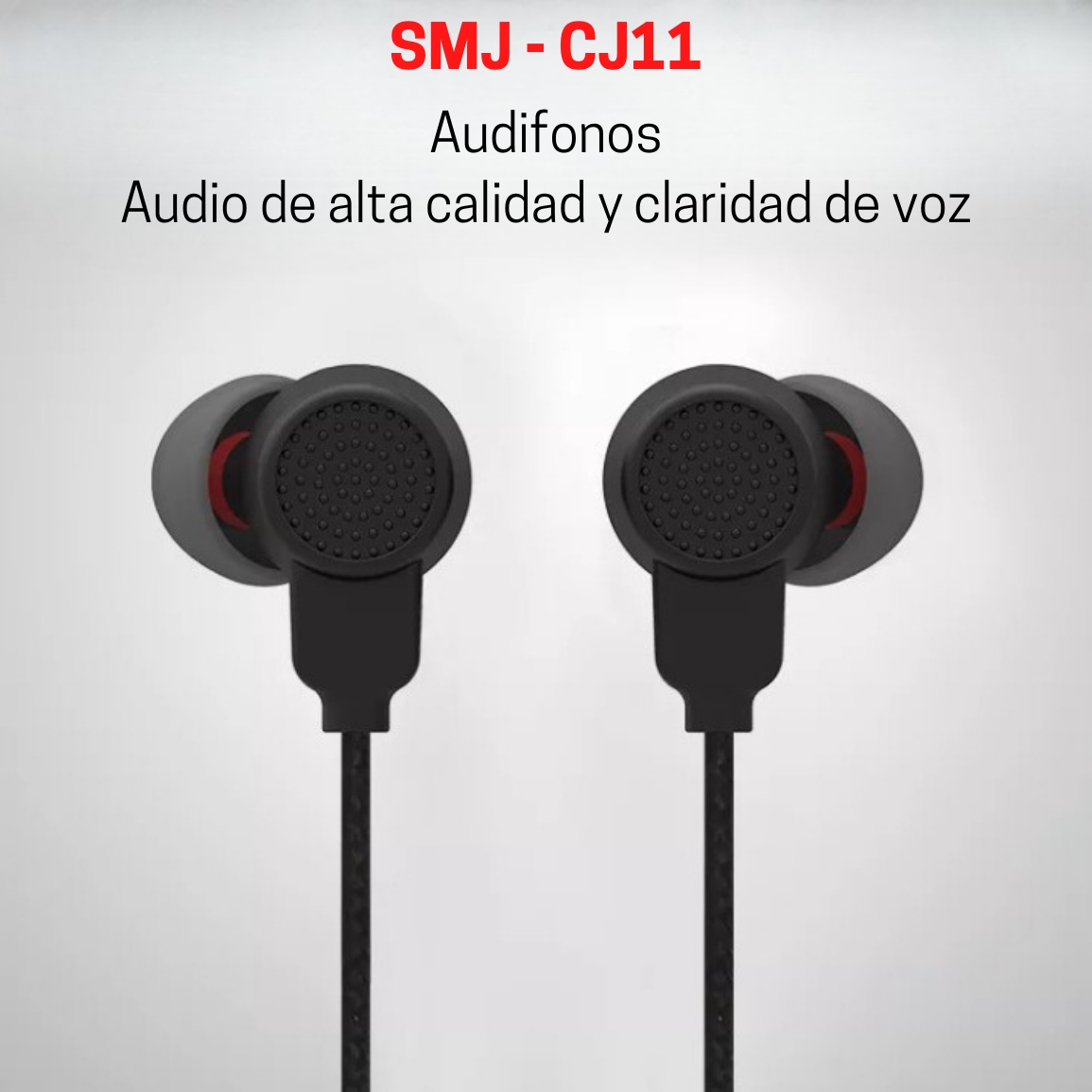 Foto 4 pulgar | Auriculares Intraurales Cj11 Black Jack De 3.5 mm con Micrófono - Venta Internacional