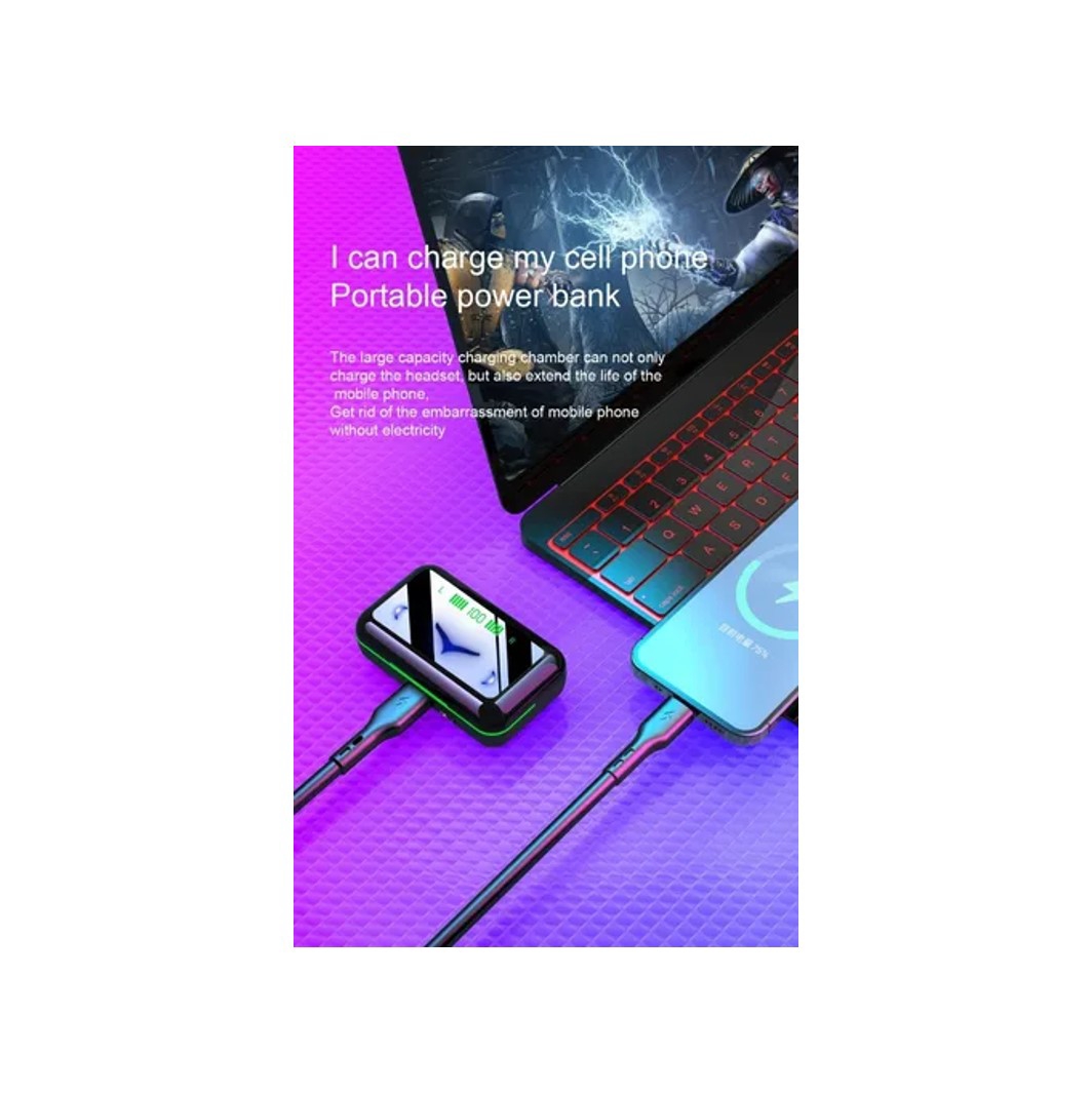 Foto 3 pulgar | Auriculares Intraurales Inalámbricos E10 Buds Gamer Bluetooth 5.1 - Venta Internacional