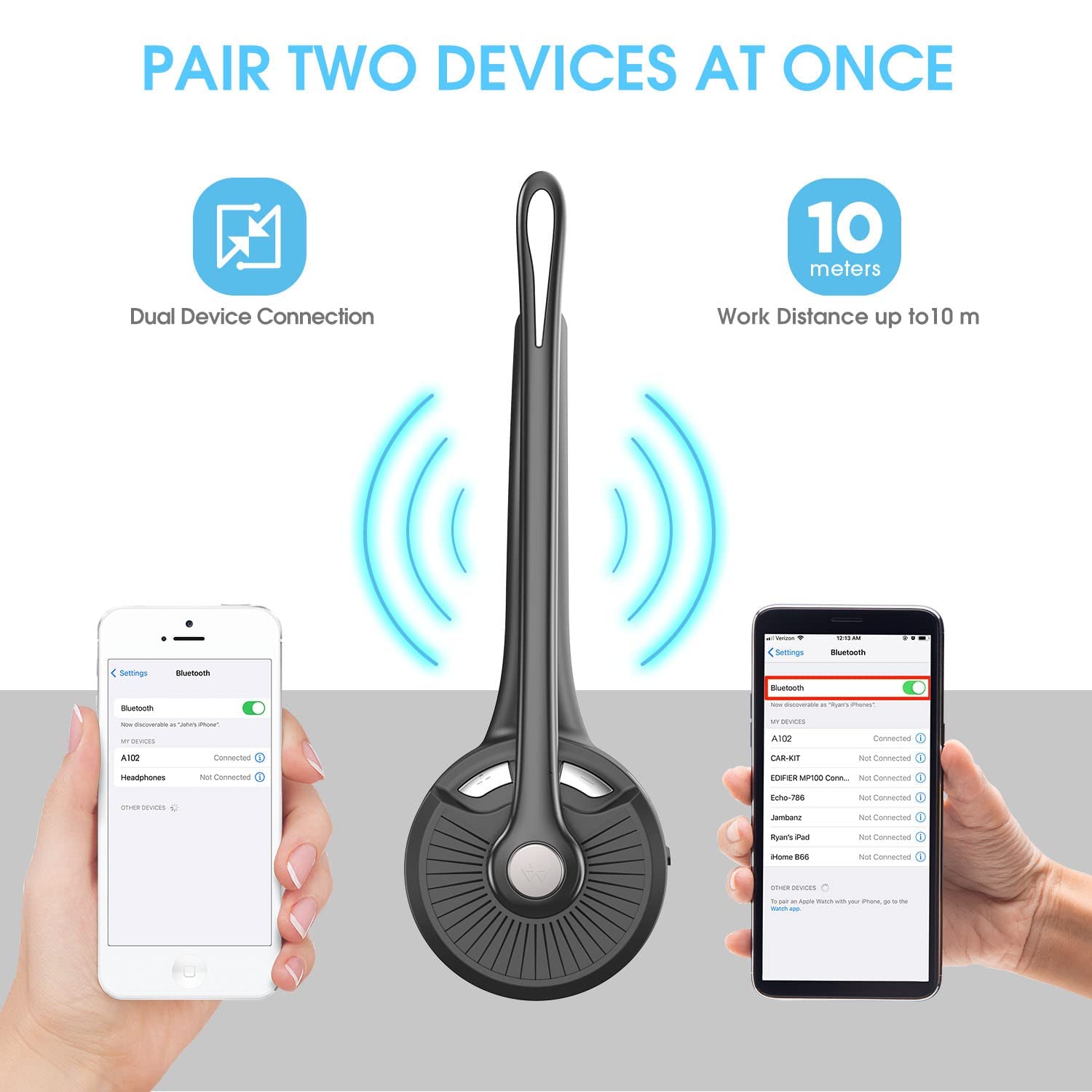 Foto 4 | Auriculares Bluetooth Caymuller con Micrófono Inalámbrico En La Oreja - Venta Internacional