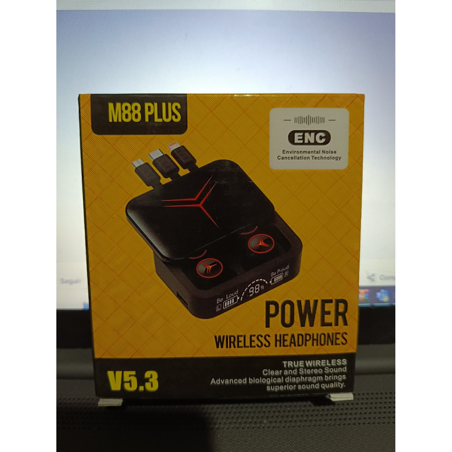 Auriculares Inalámbricos M88 Plus Bluetooth V5.3 - Venta Internacional