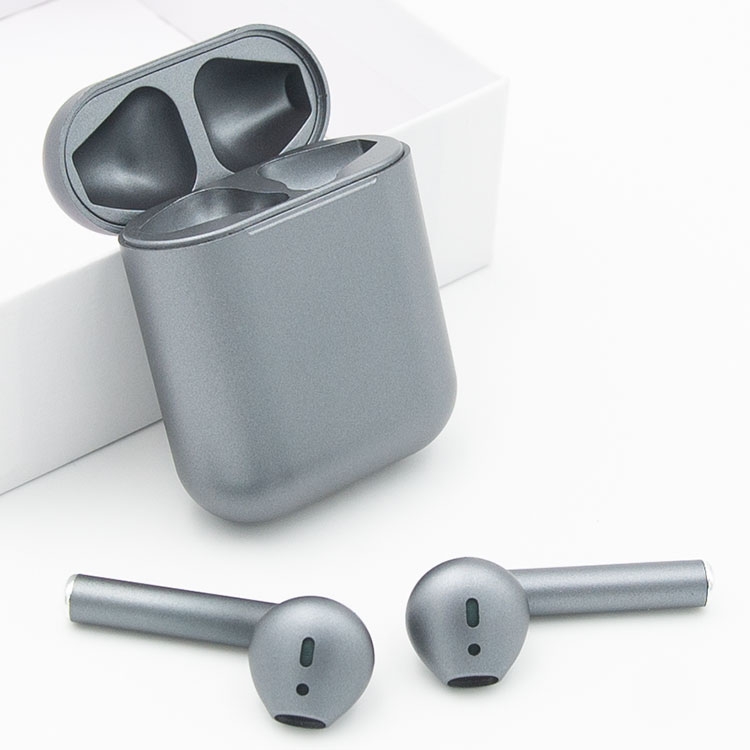Foto 2 | Auriculares Inalámbricos I12 Gray Bluetooth 5.0 con Control Táctil - Venta Internacional