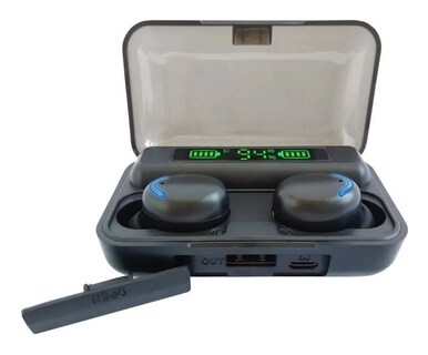 Foto 2 | Auriculares Intraurales Inalámbricos F9-5 Negros - Venta Internacional