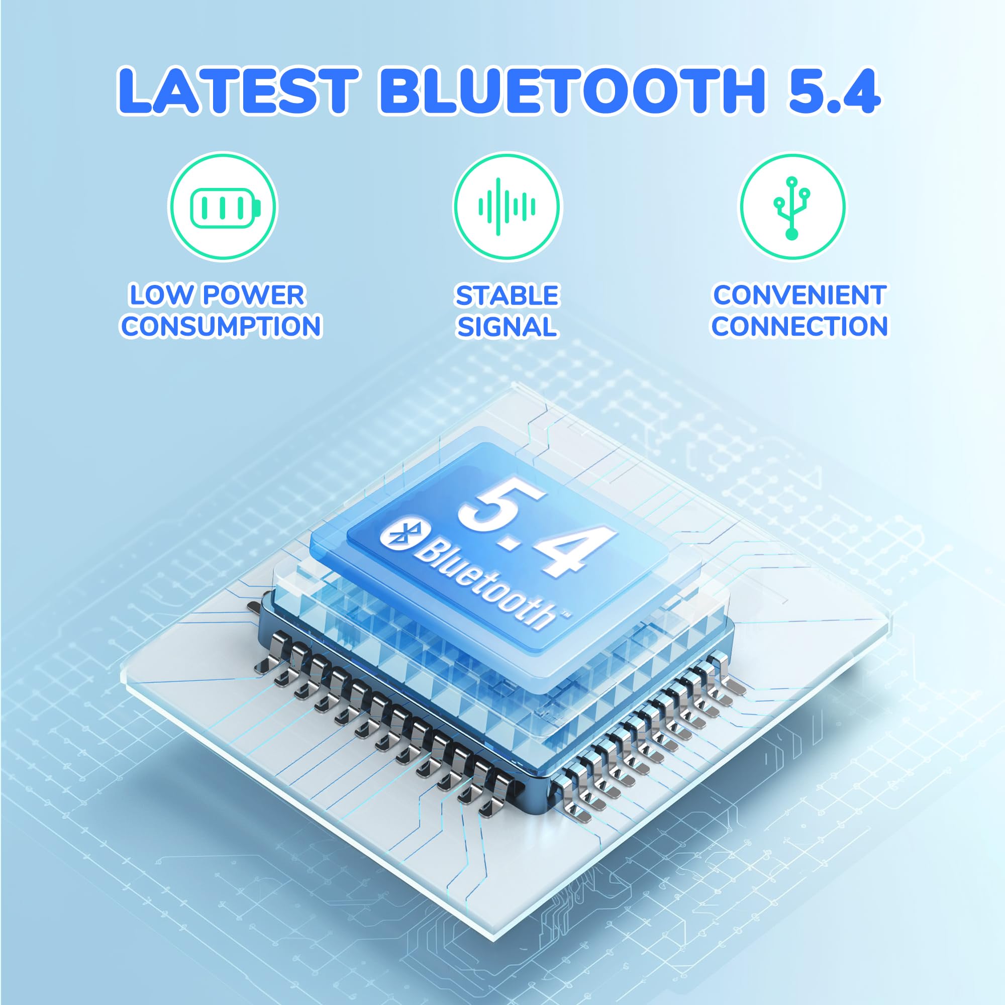 Foto 8 pulgar | Auriculares Bluetooth Iclever Bth22 Kids 60 H Play Time Blue - Venta Internacional