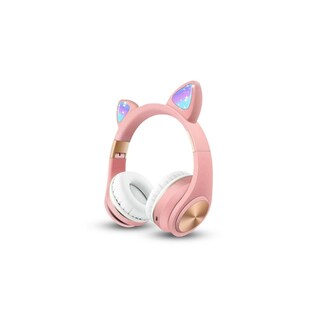 Foto 1 | Auriculares Inalámbricos Bluetooth 5.0 Cat Premium Cat Pink - Venta Internacional