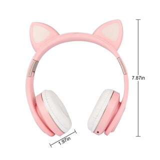 Foto 5 | Auriculares Inalámbricos Bluetooth 5.0 Cat Premium Cat Pink - Venta Internacional