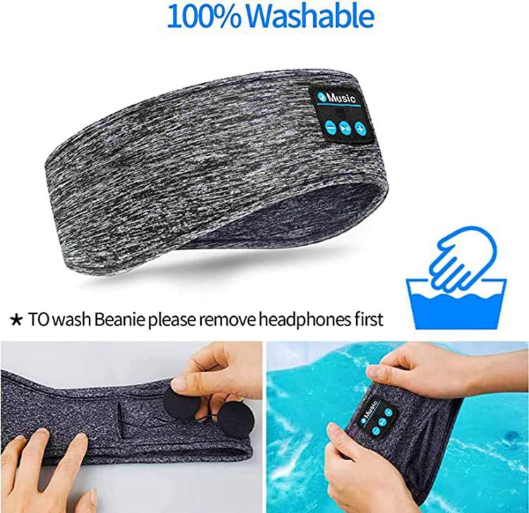 Foto 5 pulgar | Auriculares Inalámbricos para Dormir con Diadema Deportiva Bt50 - Venta Internacional