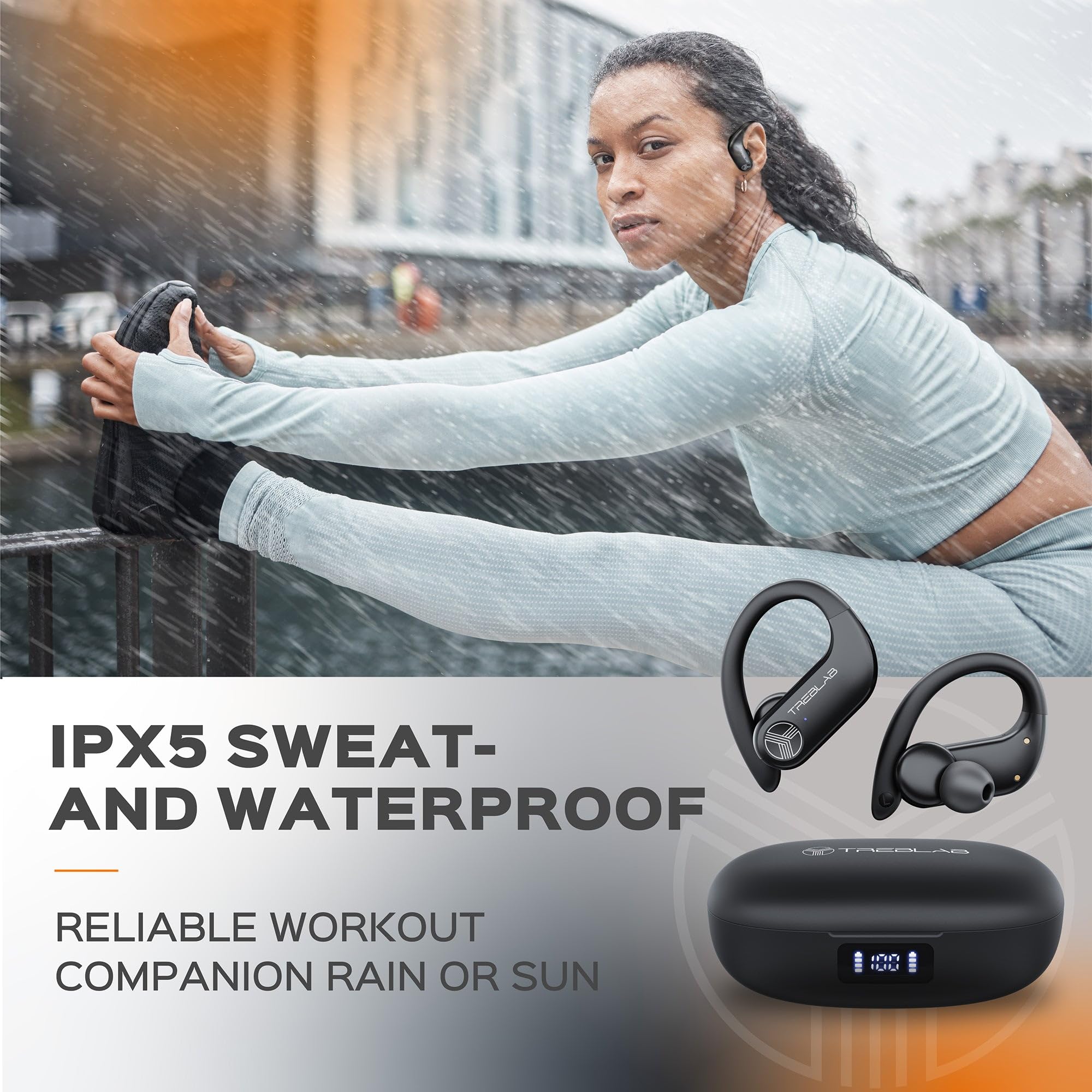 Foto 4 pulgar | Auriculares Inalámbricos Treblab X3-pro 145h Playtime Ipx5 a Prueba de Agua - Venta Internacional
