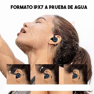 Foto 3 | Auriculares Deportivos Inalámbricos Bluetooth Intraurales Con Micrófono - Venta Internacional