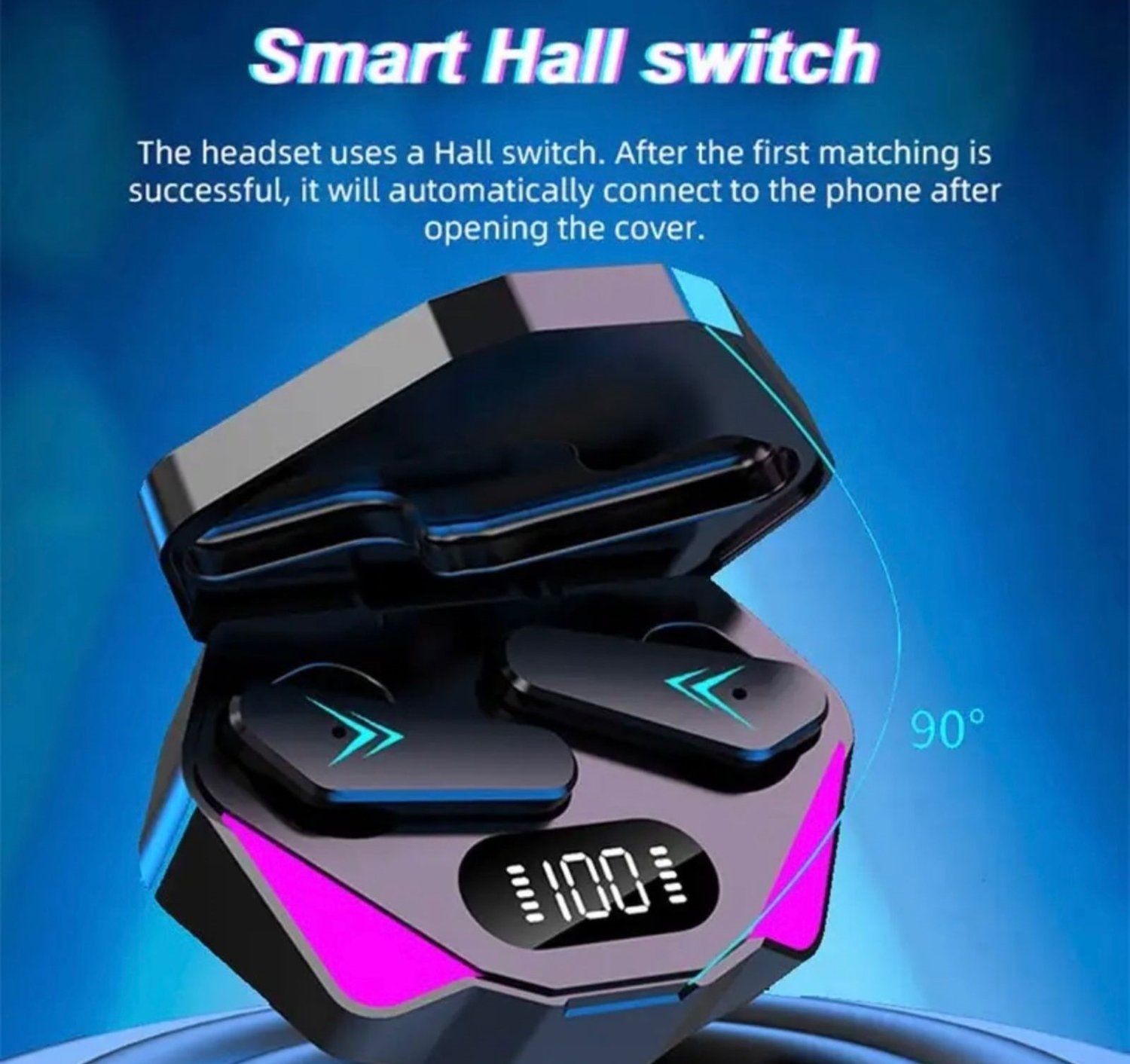 Foto 3 pulgar | Auriculares Gamer Touch Bluetooth 5.0 - Venta Internacional