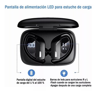 Foto 3 | Auriculares Bluetooth Anticaída para iPhone y Android - Venta Internacional