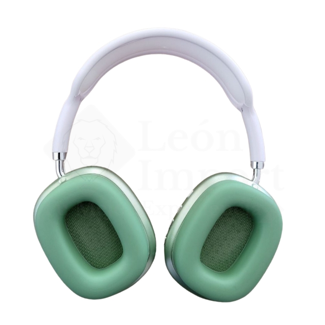 Foto 4 pulgar | Auriculares Bluetooth P9 Plus con Cancelación de Ruido Verdes - Venta Internacional