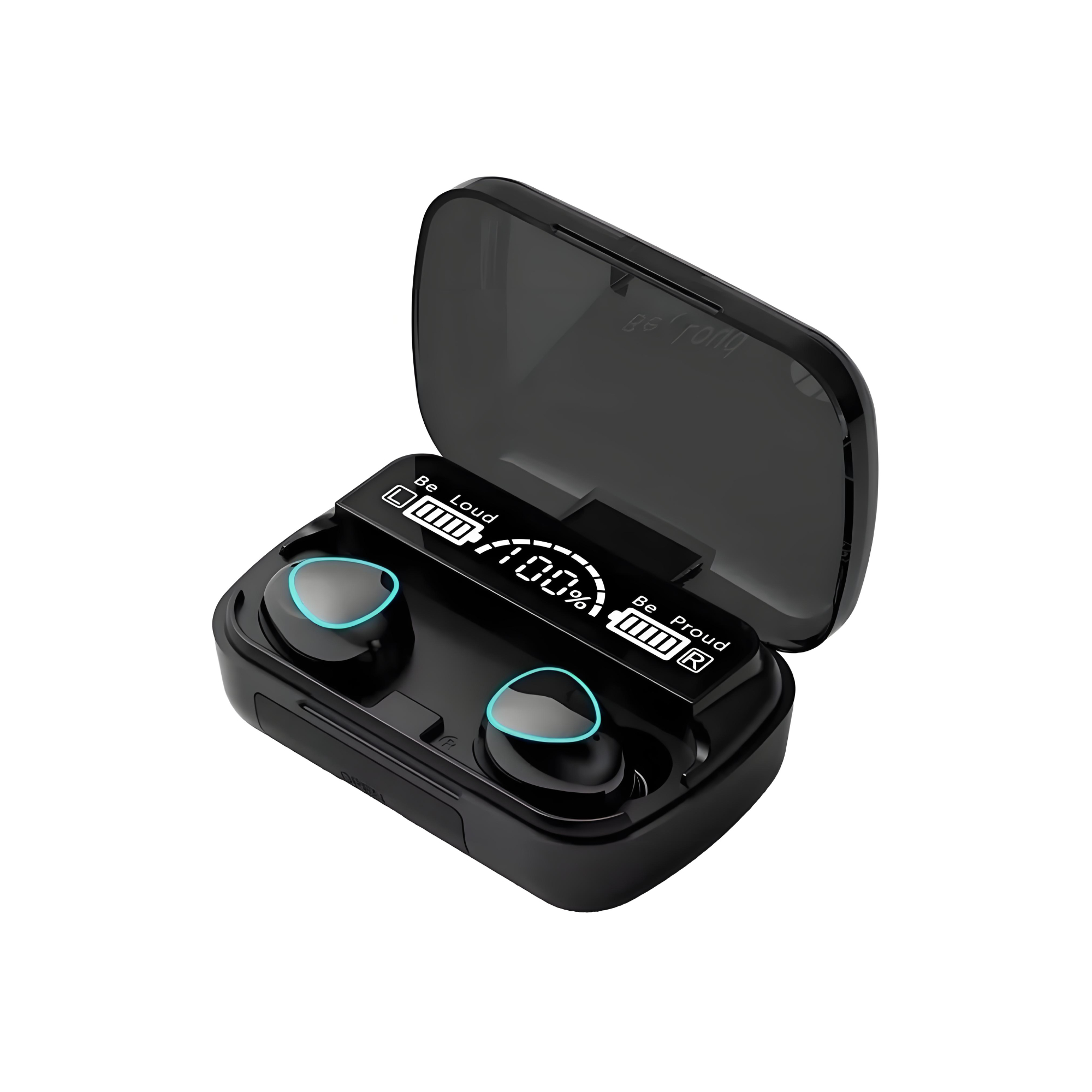 Foto 2 pulgar | Audífonos Bluetooth Led Digital Raven Aquila M10 Negro