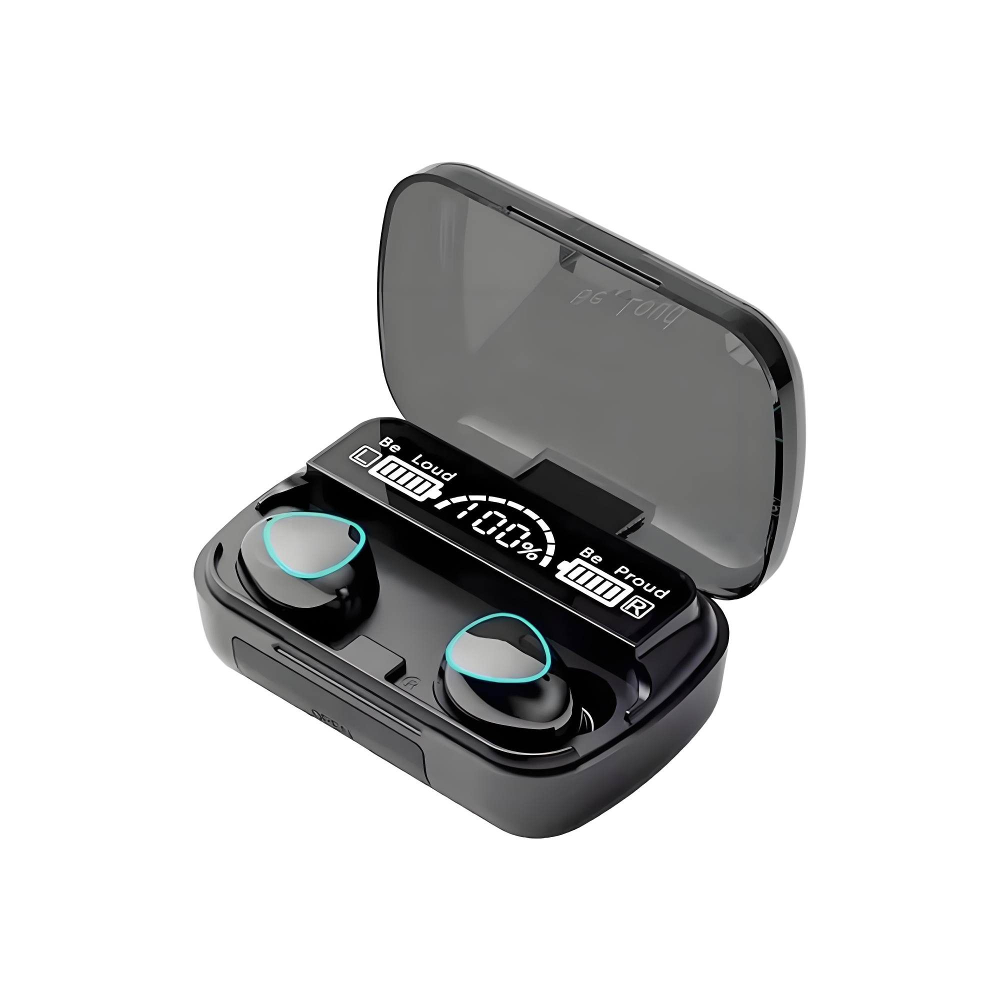Foto 3 pulgar | Audífonos Bluetooth Led Digital Raven Aquila M10 Negro