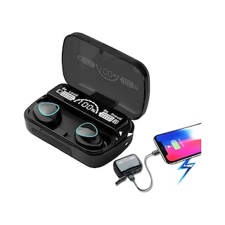 Foto 4 | Audífonos Bluetooth Led Digital Raven Aquila M10 Negro