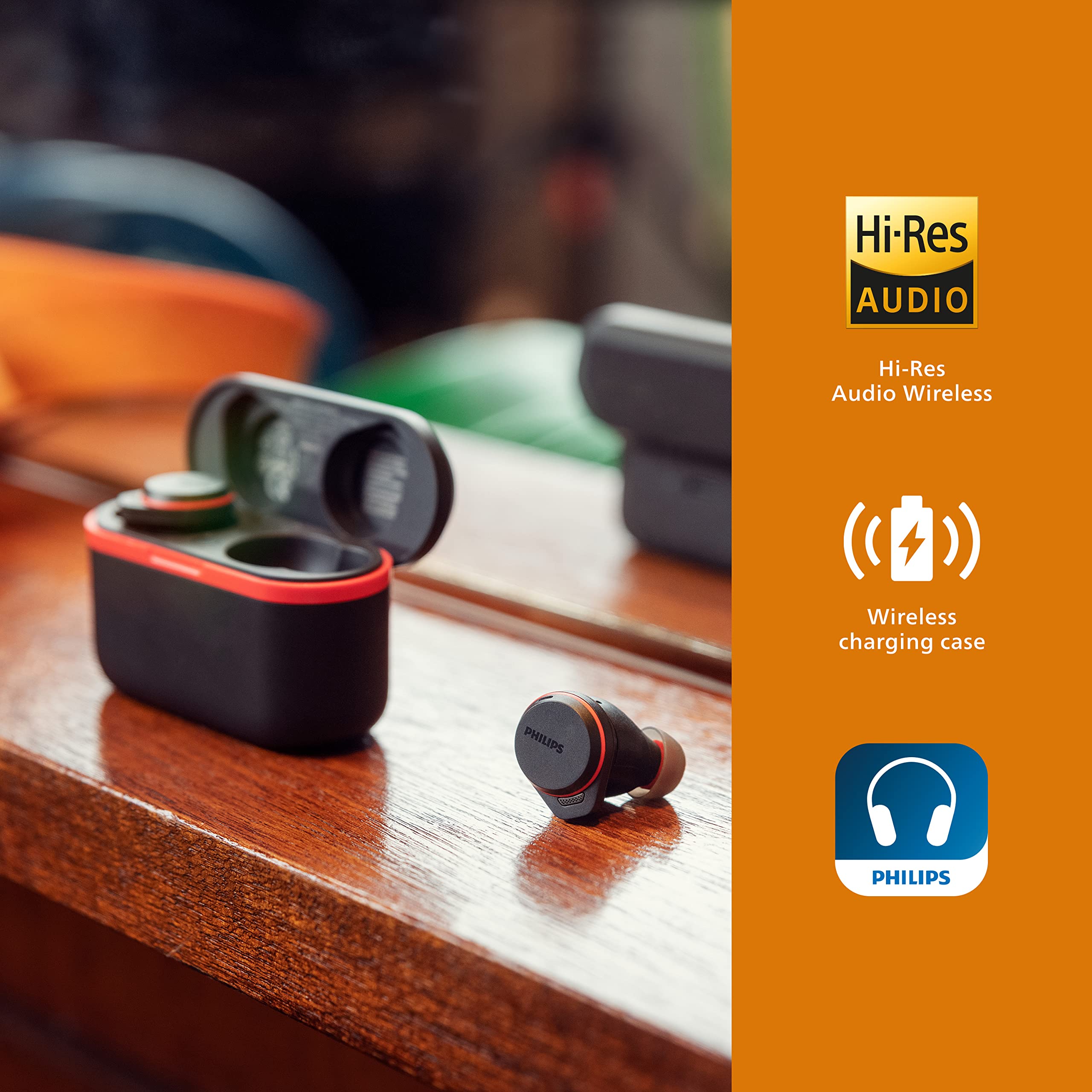 Foto 5 pulgar | Auriculares Deportivos Inalámbricos Philips Go A7507 con Cancelación de Ruido - Venta Internacional
