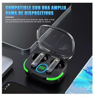 Foto 4 | Audífonos Inalámbricos Bluetooth In-ear Carga Inalámbrica