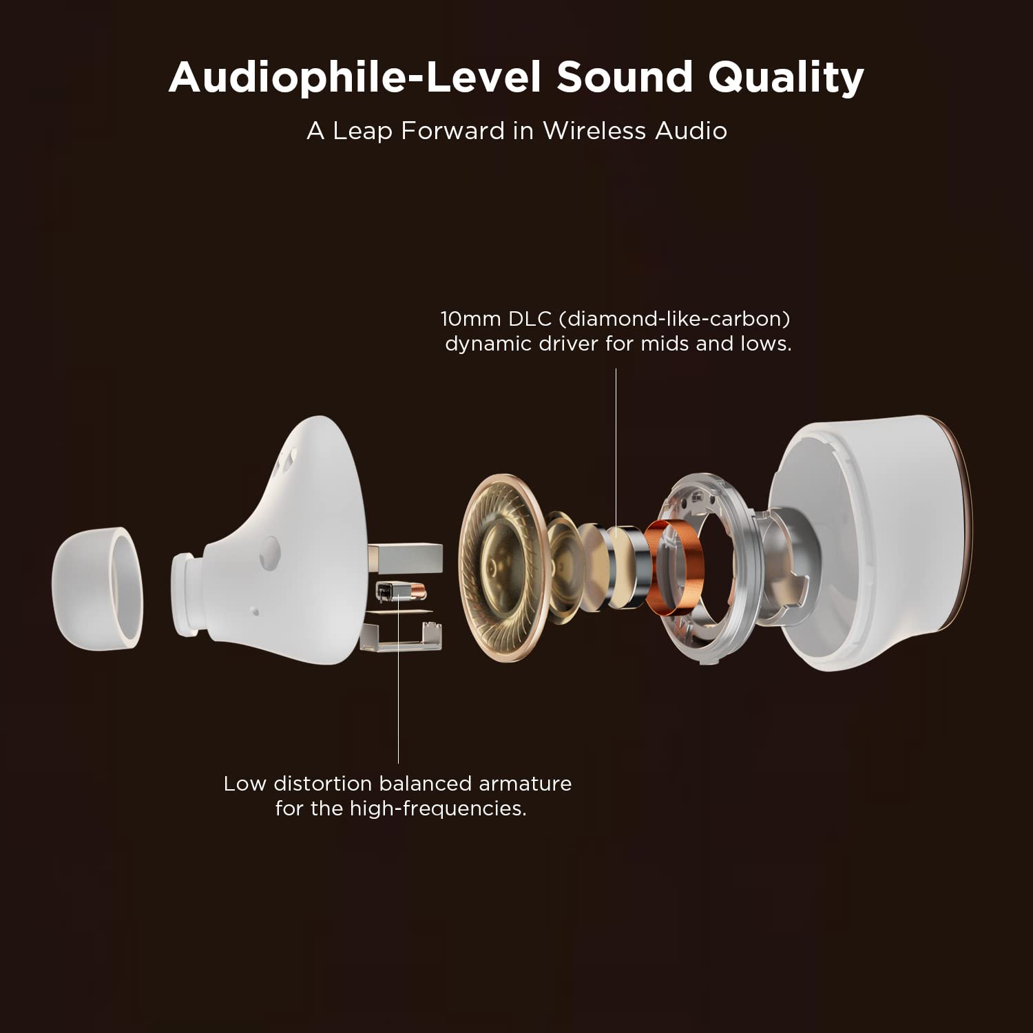 Foto 2 | Auriculares 1more Evo con Cancelación de Ruido y Controladores Duales Blancos - Venta Internacional