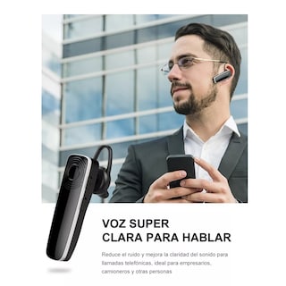 Foto 2 | Audífono In-ear Gamer Inalámbrico Manos Libres Negro