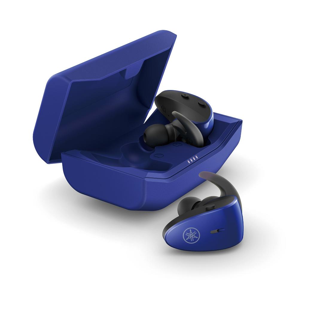 Foto 4 pulgar | Yamaha Auriculares Deportivos Inalámbricos Con Bluetooth 5.2, Ipx5, Ajuste Seguro, Sonido Premium, Color Azul, TW-ES5AB