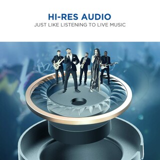 Foto 2 | Auriculares 1More Quad Driver Hi-Res High Fidelity Plateado con Gris - Venta Internacional