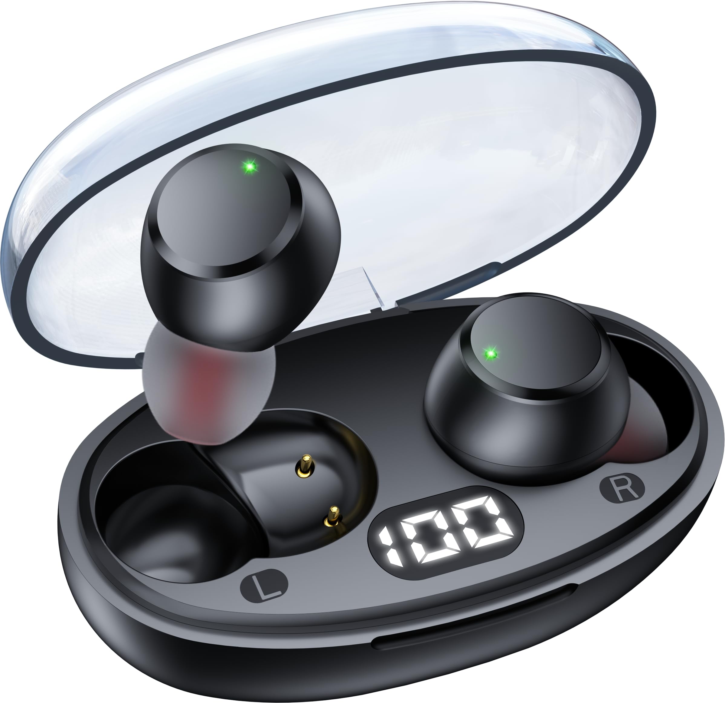 Audífonos True Wireless Zingbird Negros con Bluetooth-Venta Internacional