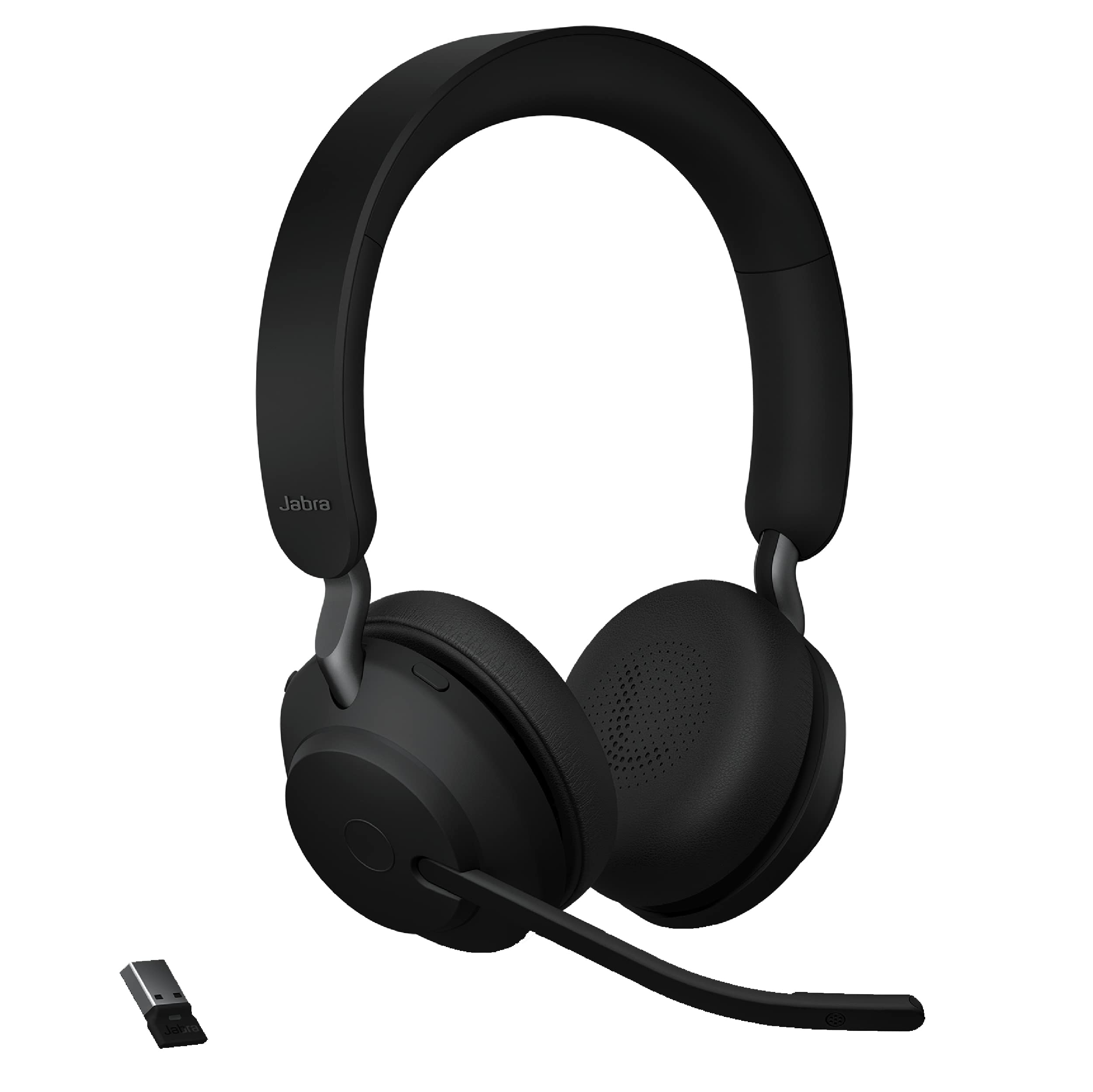 Auriculares Inalámbricos Jabra Evolve2 65 Uc Con Link380a Negros - Venta Internacional.