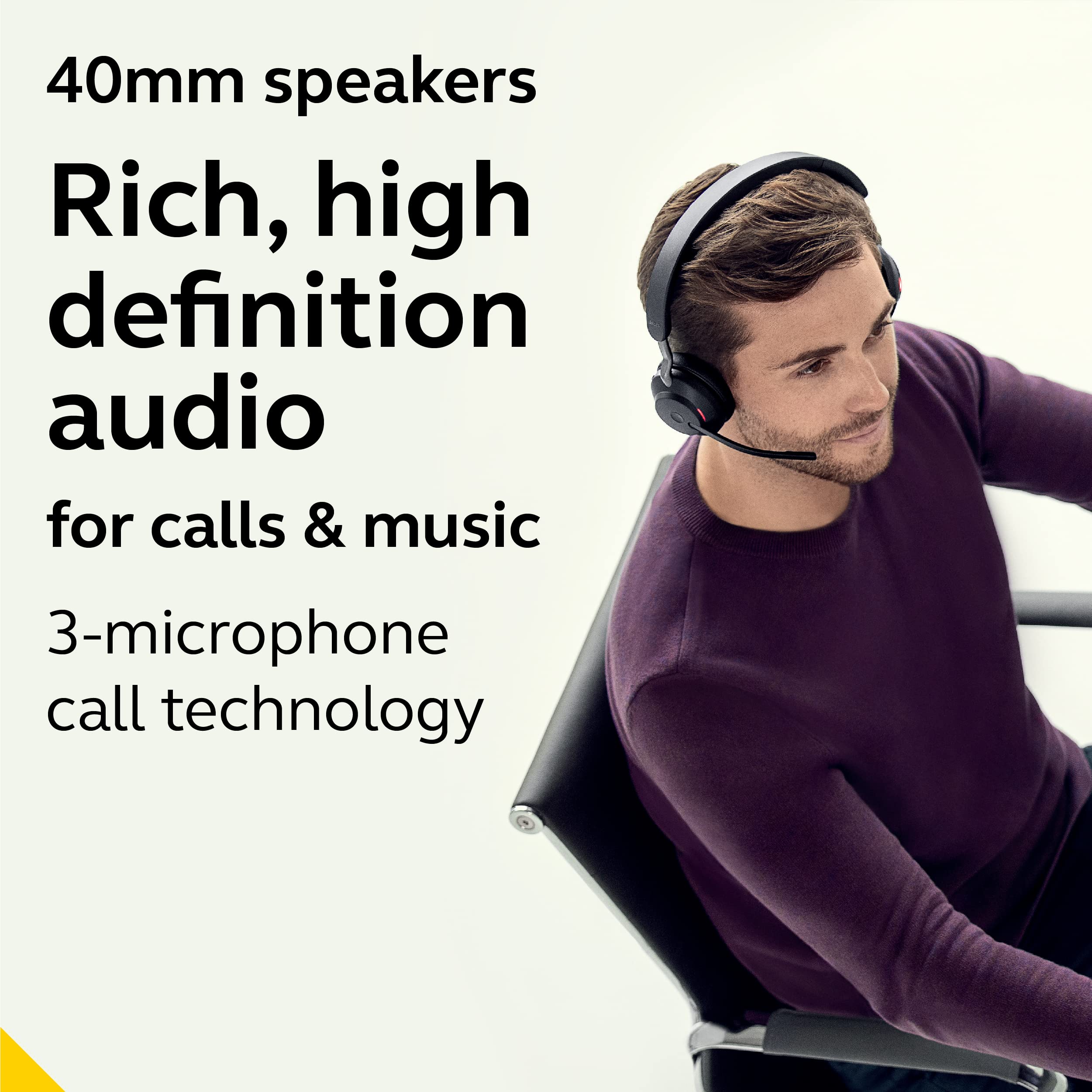 Foto 4 pulgar | Auriculares Inalámbricos Jabra Evolve2 65 Uc Con Link380a Negros - Venta Internacional.