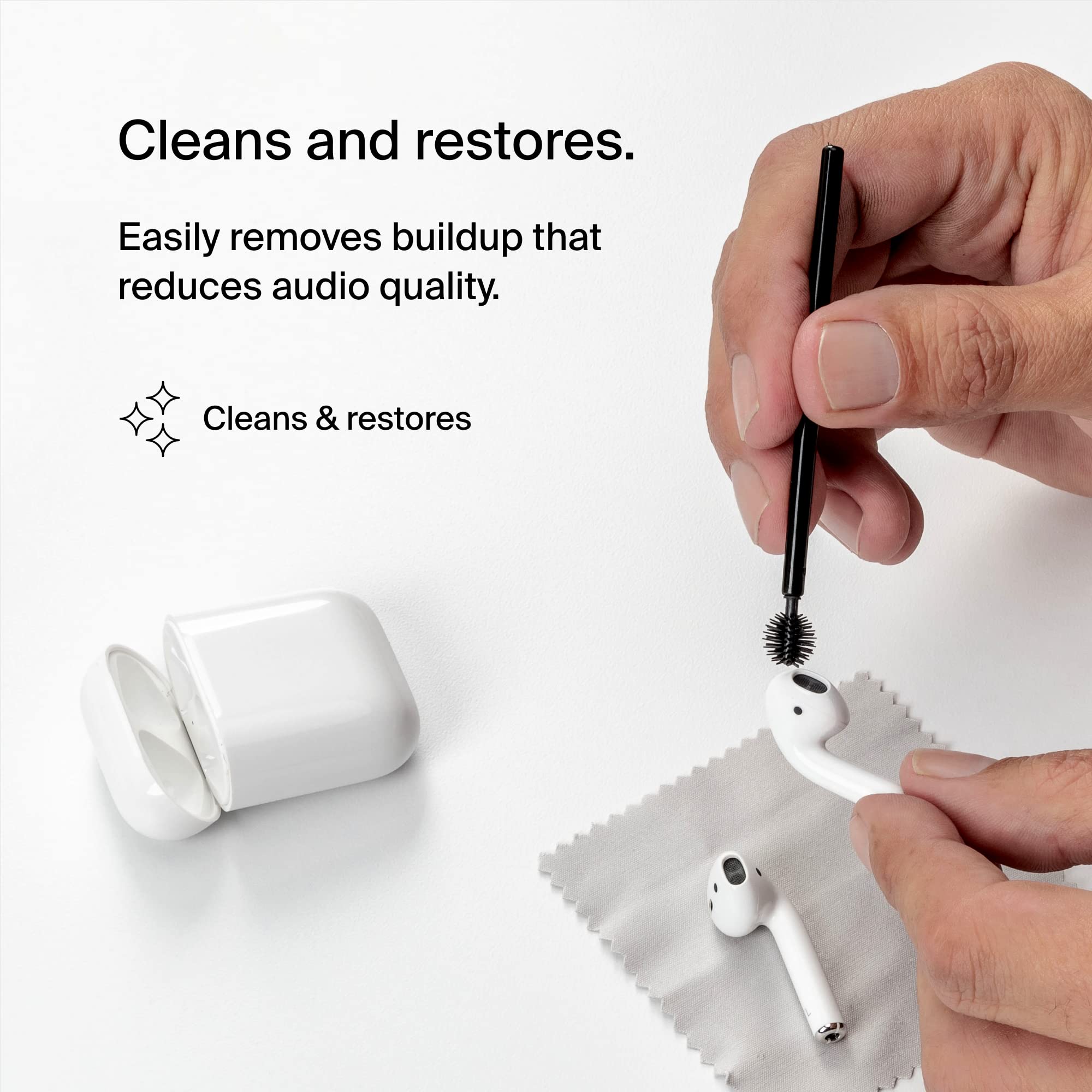 Foto 3 pulgar | Kit De Limpieza Para Airpods De Belkin Para Un Solo Uso Con Solución Limpiadora - Venta Internacional.