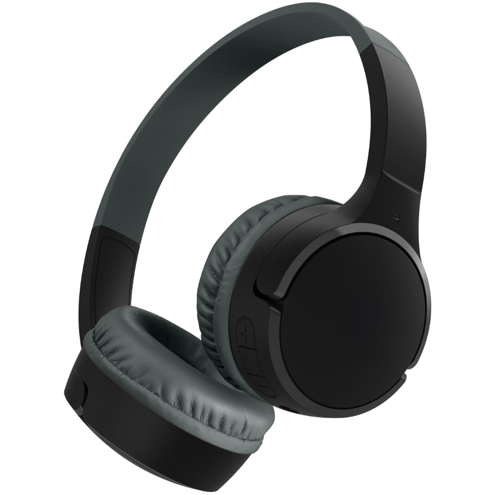 Auriculares Inalámbricos Belkin Soundform Mini Kids Con Micrófono 30h Negros - Venta Internacional.