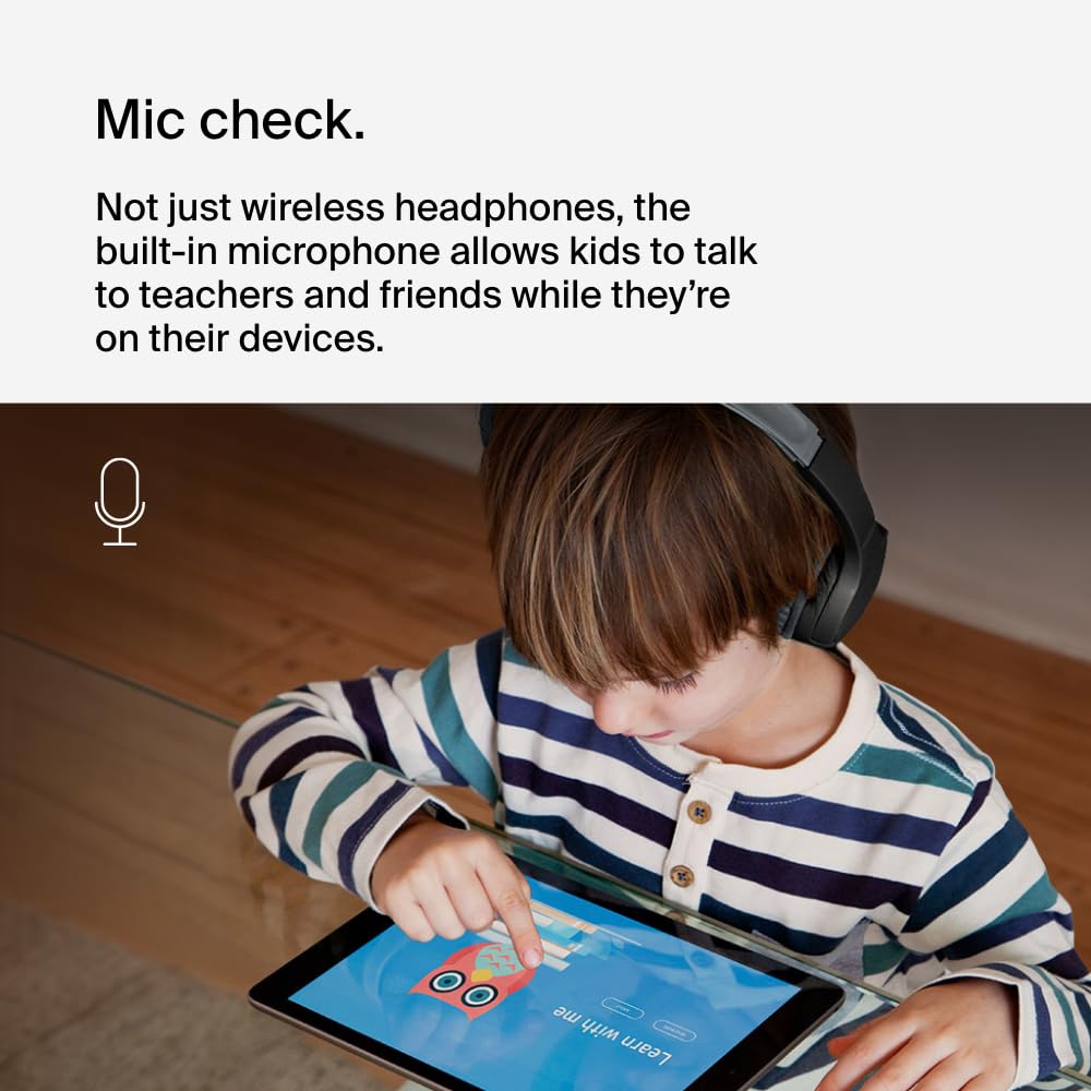 Foto 5 pulgar | Auriculares Inalámbricos Belkin Soundform Mini Kids Con Micrófono 30h Negros - Venta Internacional.