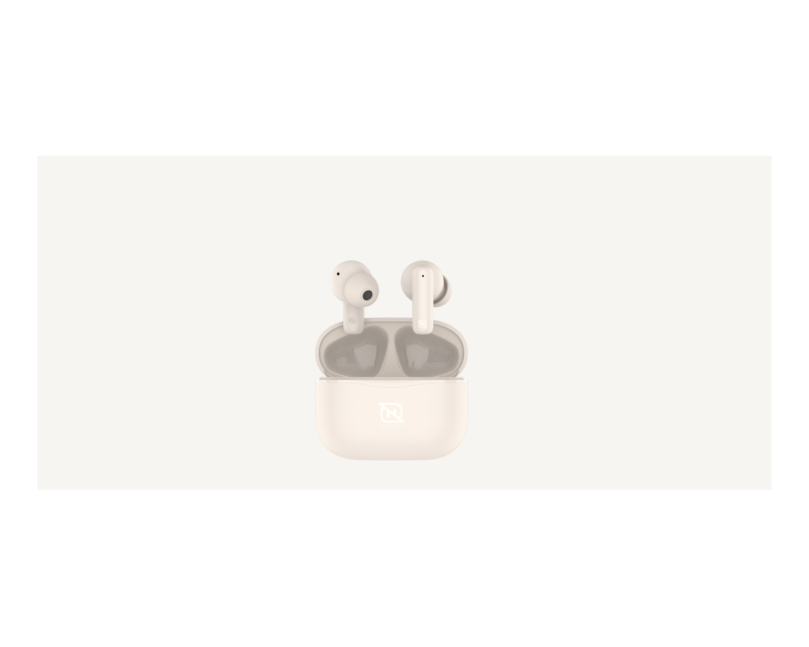 Foto 3 pulgar | Audífonos Ntws-103 Beige Earbuds