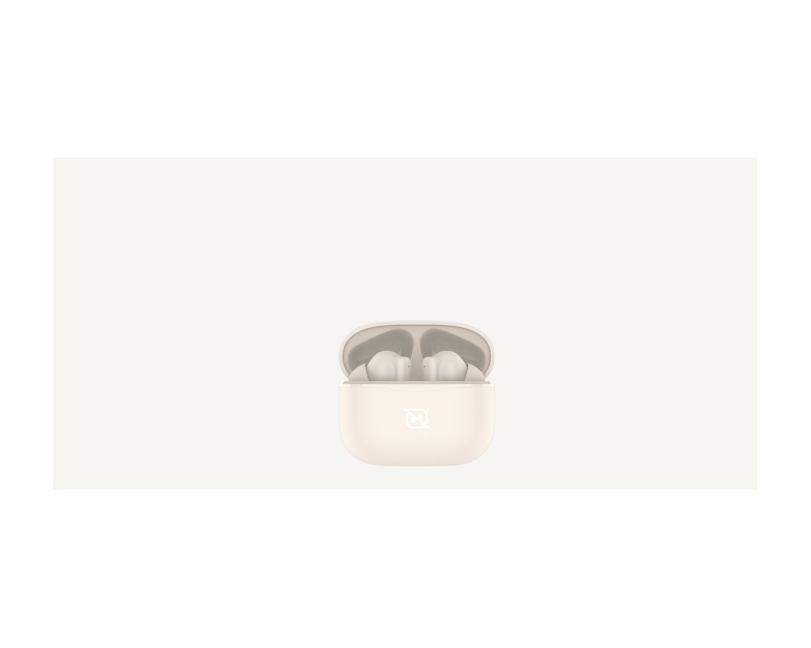 Foto 4 pulgar | Audífonos Ntws-103 Beige Earbuds