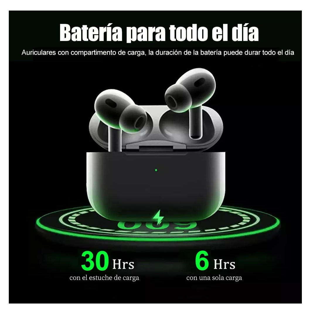 Foto 4 pulgar | Auriculares Inalámbricos Pro3 Compatibles Con Iphone Android Blanco