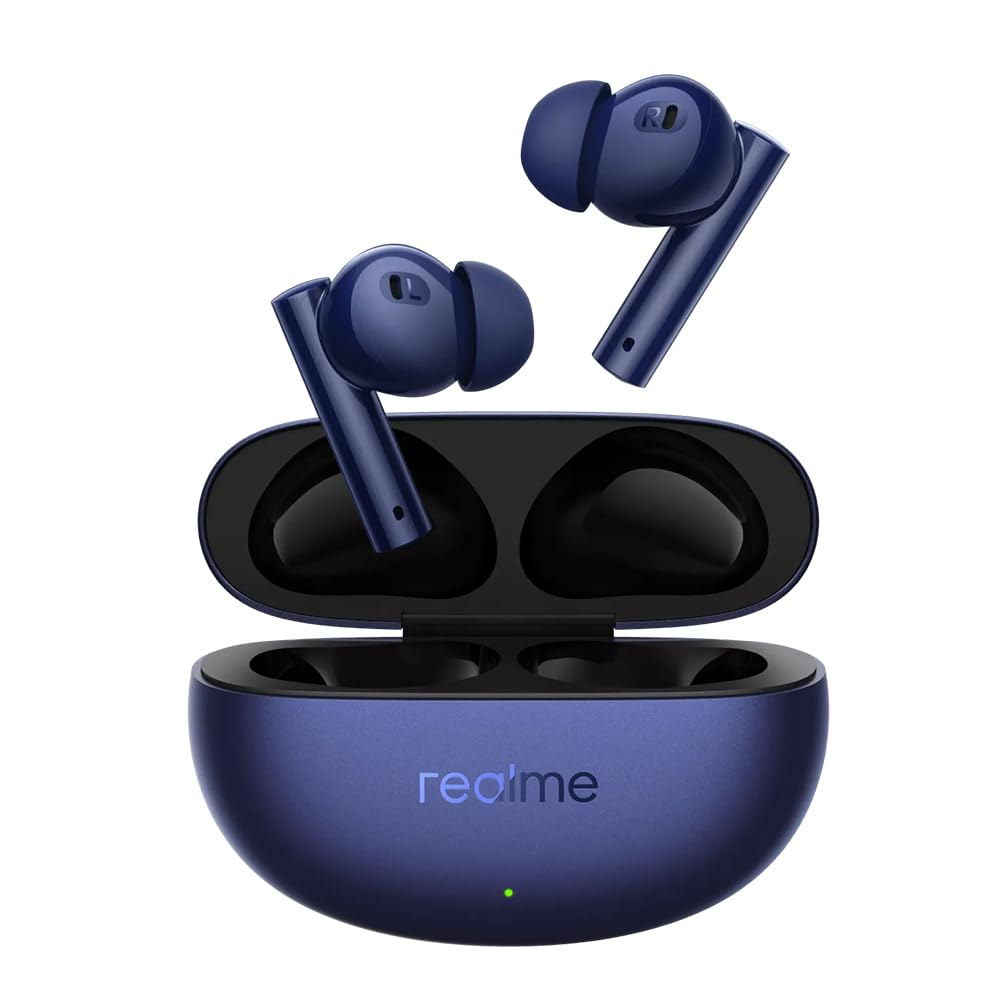 Foto 2 pulgar | Auriculares Realme Buds Air 5 Truly Wireless Con Anc Blue - Venta Internacional.