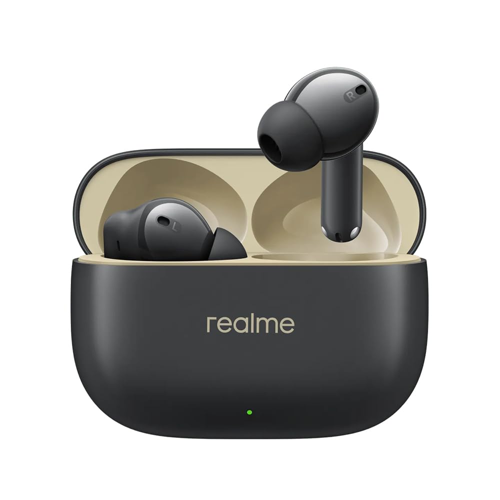 Auriculares Realme Buds T300 Truly Wireless Con Anc 30db Negros - Venta Internacional.