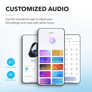 Foto 4 | Auriculares Soundcore Q20i Hybrid Con Cancelación Activa De Ruido - Venta Internacional.