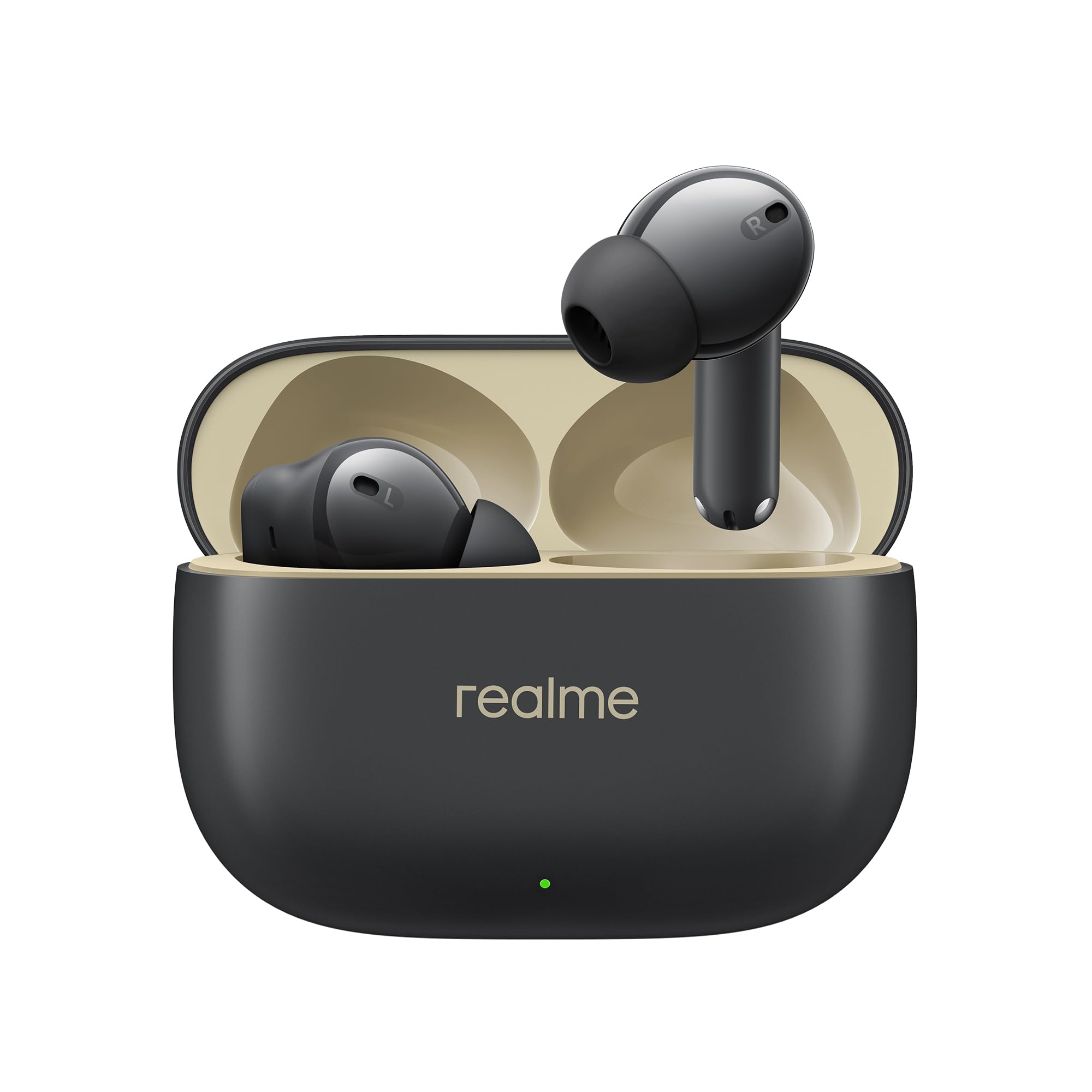 Foto 2 pulgar | Auriculares Realme Buds T300 Truly Wireless Con Anc 30db Negros - Venta Internacional.