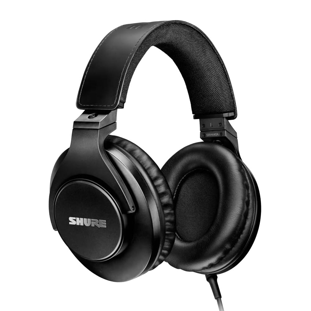 Auriculares Supraaurales Shure Srh440a Cableados Para Monitoreo 2022 - Venta Internacional.