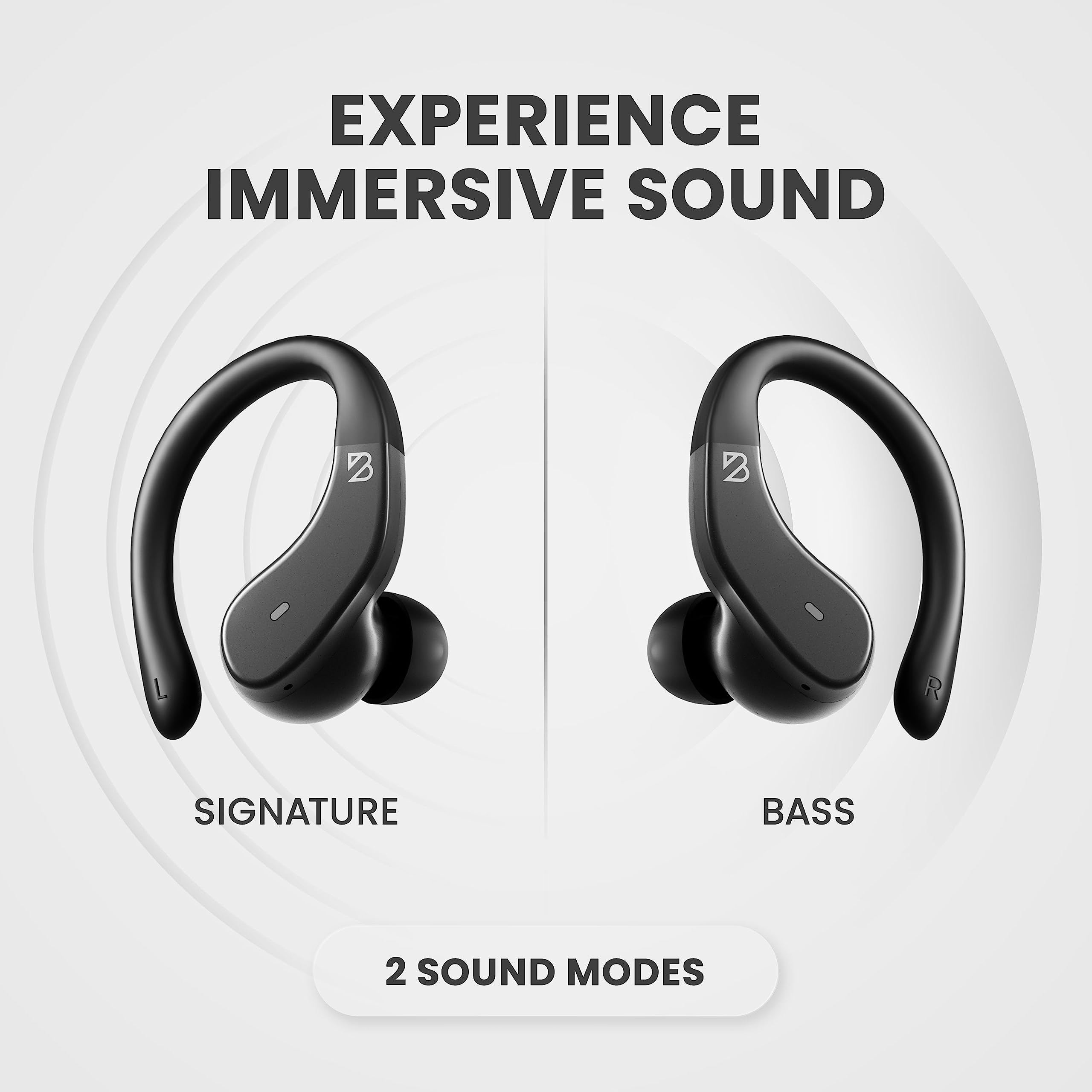 Foto 5 | Auriculares Inalámbricos Back Bay Audio Runner 40 Para Orejas Pequeñas - Venta Internacional.