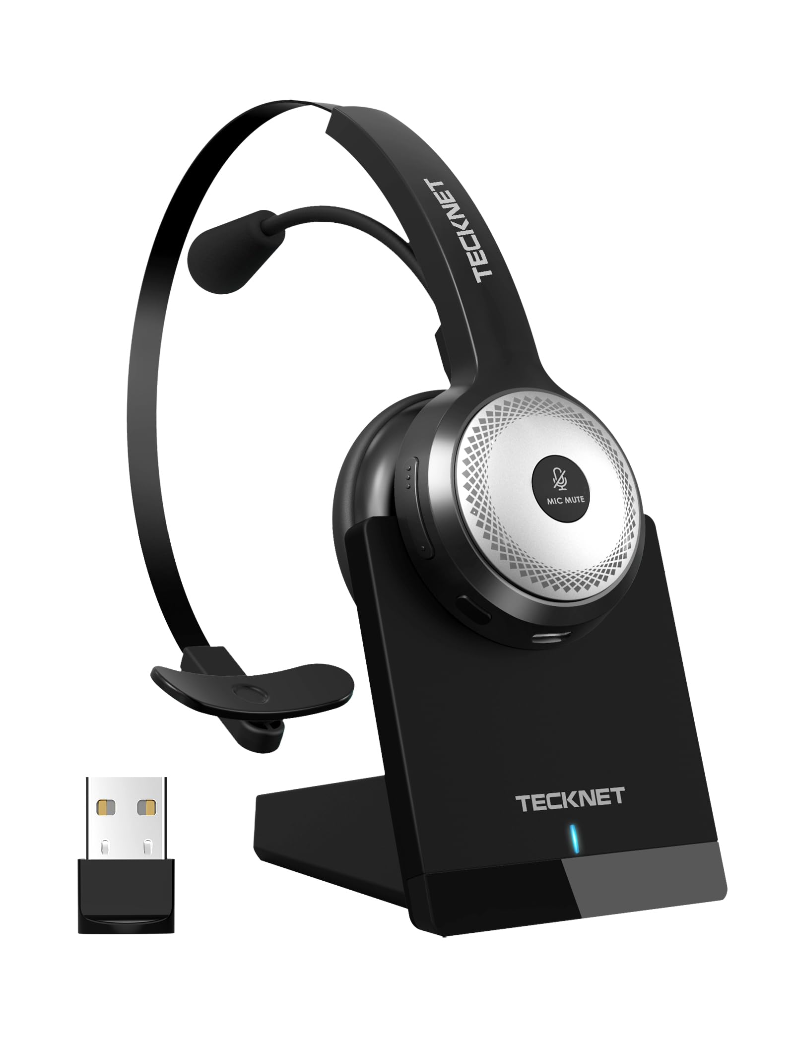 Auriculares Inalámbricos Tecknet Bluetooth 5.2 Con Micrófono Durante 40 Horas - Venta Internacional.