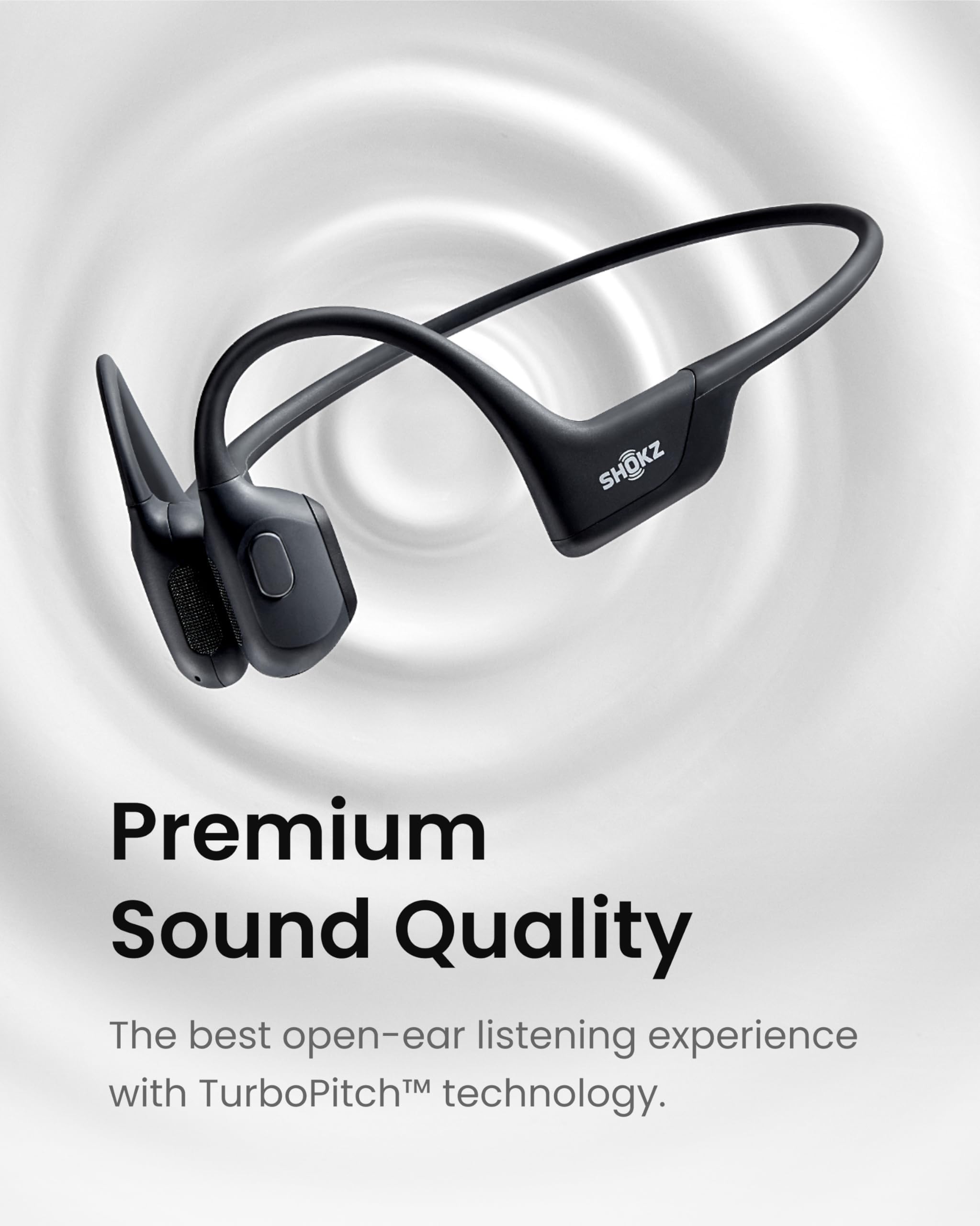 Foto 3 pulgar | Auriculares Deportivos Shokz Openrun Pro Bluetooth Con Micrófono Negros - Venta Internacional.