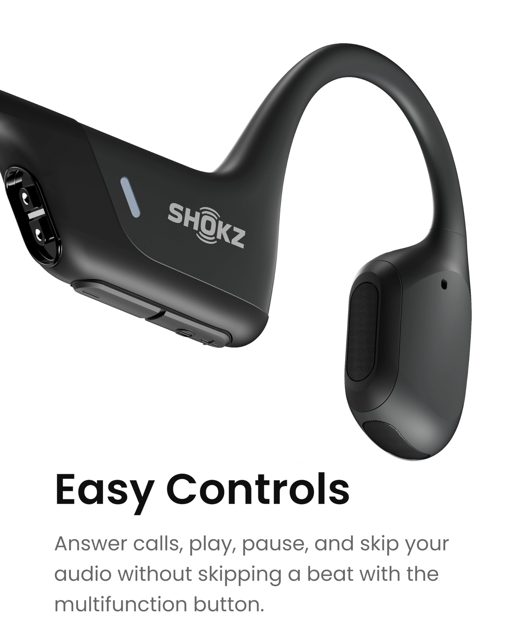 Foto 7 | Auriculares Deportivos Shokz Openrun Pro Bluetooth Con Micrófono Negros - Venta Internacional.